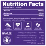 قرص BCAA پک 400 عددی برند FX - Image 2